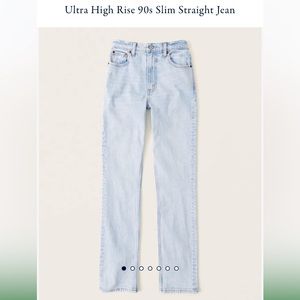 Ultra High Rise 90s Slim Straight Jeans